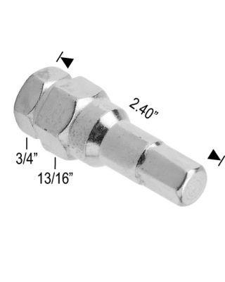 Lug Bolts 12x1.25 Chrome Conical Tuner Stud Bolt 28mm Shank