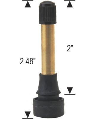 Valve Stem - Rubber TR602HP Tubeless Tire Valves