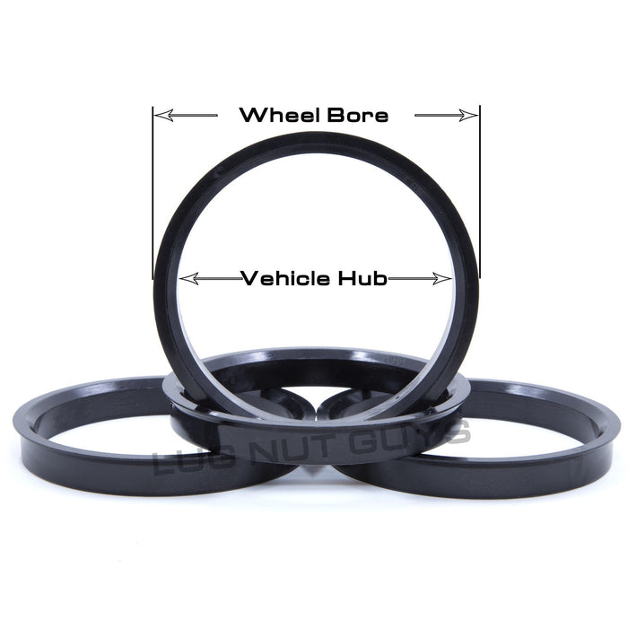 Hub Centric Rings 70mm to 54.1mm Set of 4