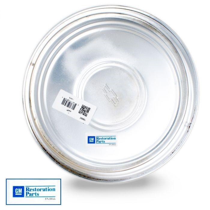 Cap - Police Style Stainless Steel 8" Rally Cap for Ralley Wheel (6.75" Ring)