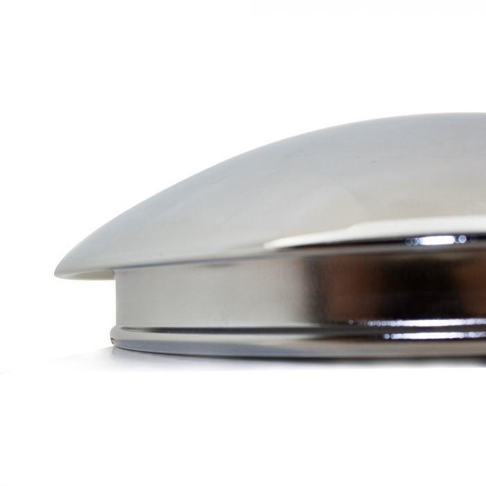 Cap - Baby Moon Chrome 8.25" for GM Ralley 1 Wheel Cap