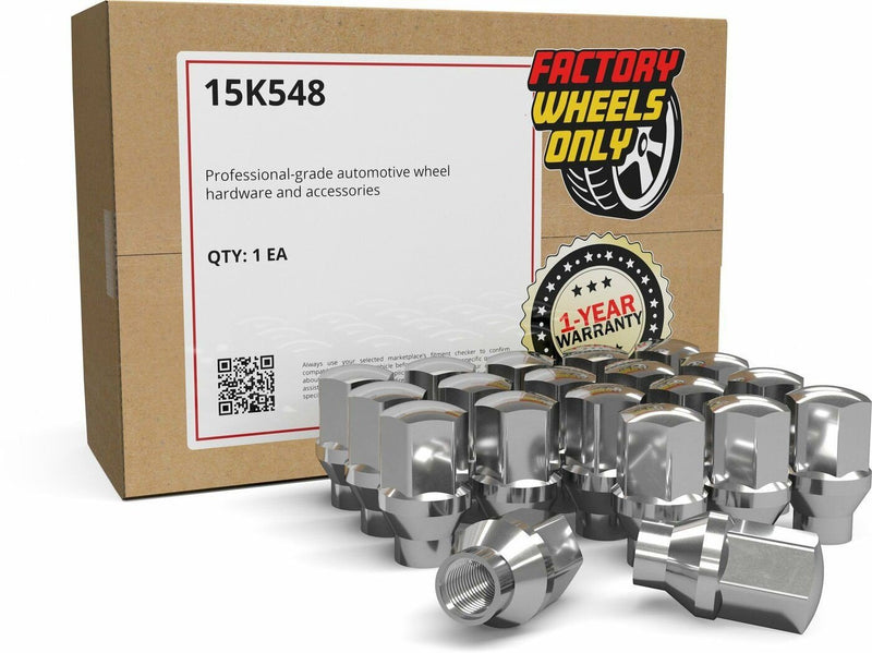 Lug Nuts 14x1.5 ET OE Style Replacement Fits Many Dodge, Ram, Jeep and GM Cars and Trucks