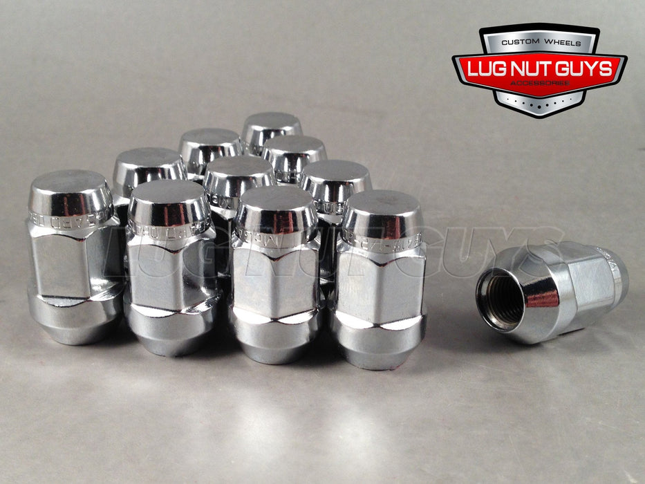 Mcgard No Rust Bulge Acorn Lug Nut 12x1.5 Chrome 3/4" Hex