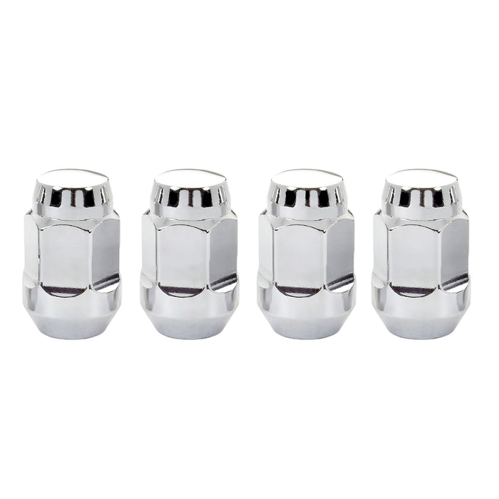 Mcgard No Rust Bulge Acorn Lug Nut 12x1.5 Chrome 3/4" Hex