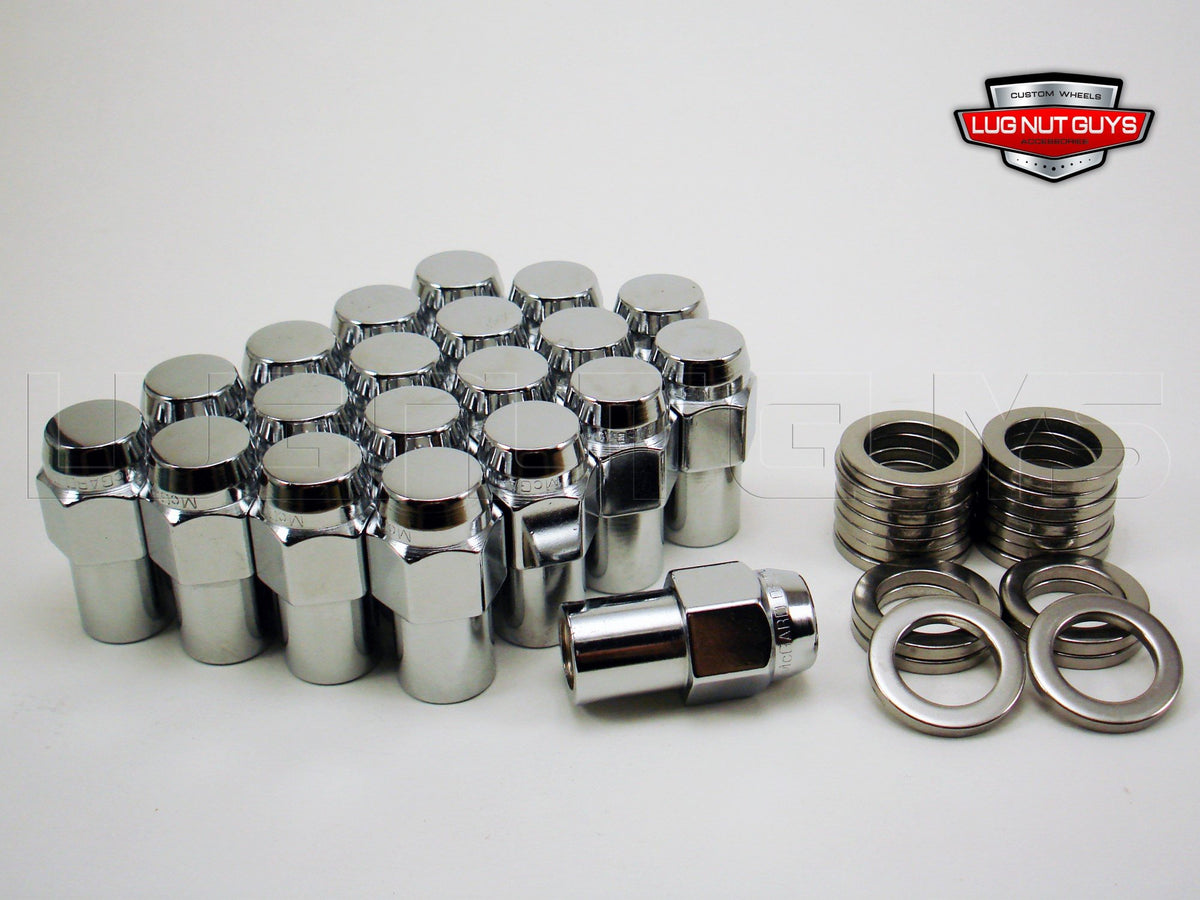 McGard Mag/Shank Style Lug Nuts / Chrome (60128) main image 1