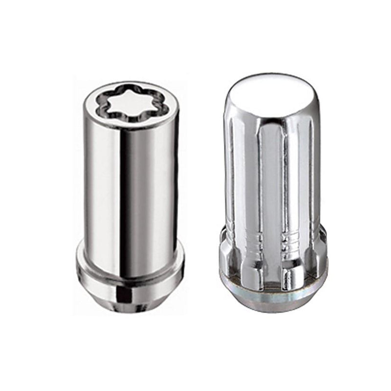 McGard 65810BK 8 Lug Install Set - 14x1.5 Cone Seat - Chrome