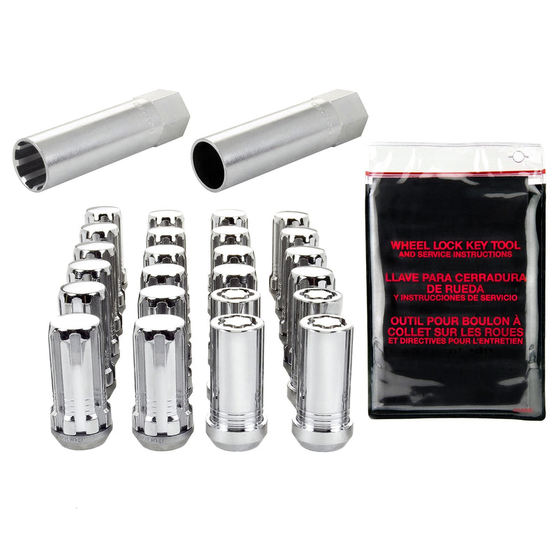 McGard 65610 6 Lug Install Set - 14x1.5 Cone Seat - Chrome