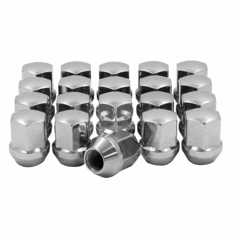 Lug Nuts 14x1.5 Chrome Replacement Lugs fits Ford Mustang 2015-2021