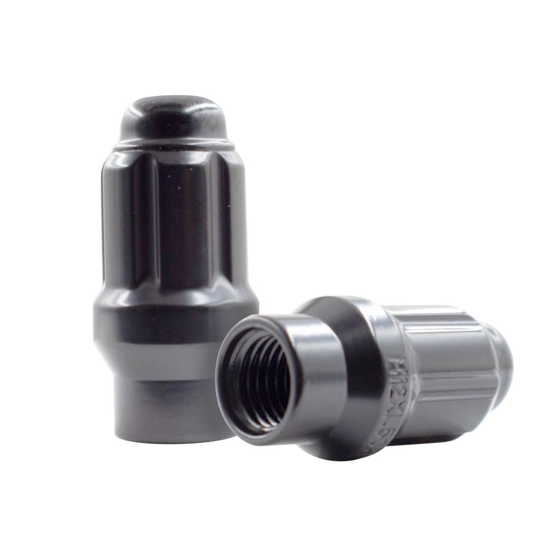 Spline ET Tuner Bulge Acorn Lug Nut 12x1.25 Black