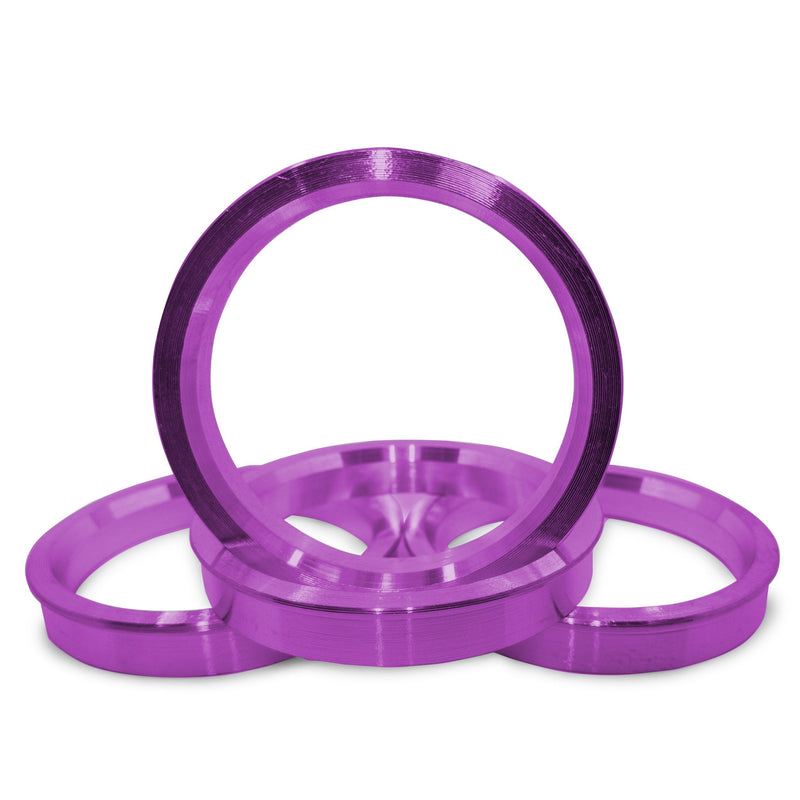 Hub Centric Rings 67.1mm to 65.1mm Aluminum Set of 4