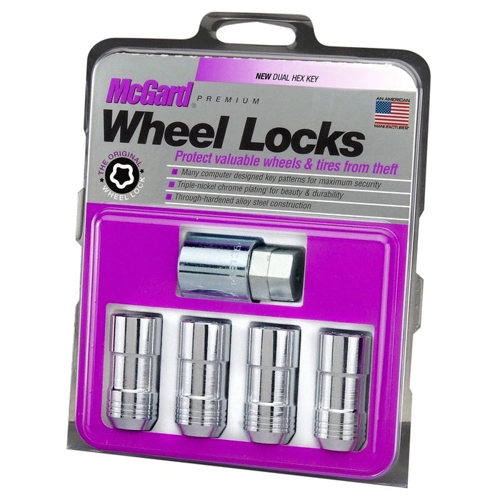 McGard Locking Lug Nuts Wheel Locks 14x1.5 Dual Hex 21mm & 22mm 24210