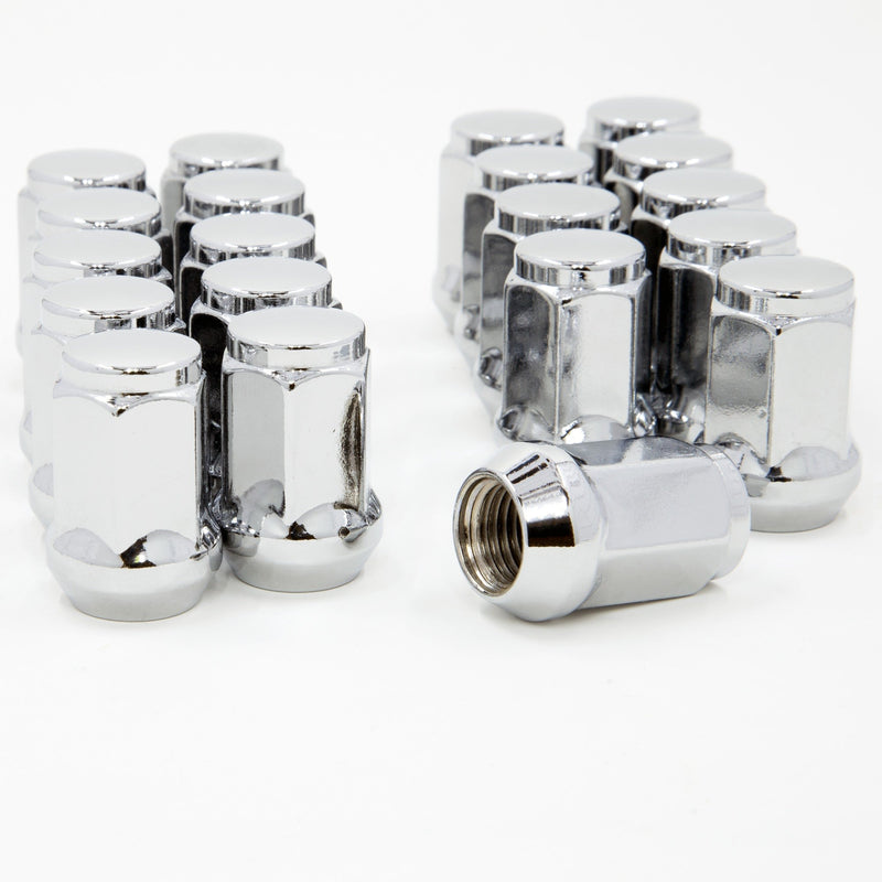 20 Chrome Acorn Lug Nuts 1/2-20 - 10x RH Right & 10x LH Left fits Old Mopar