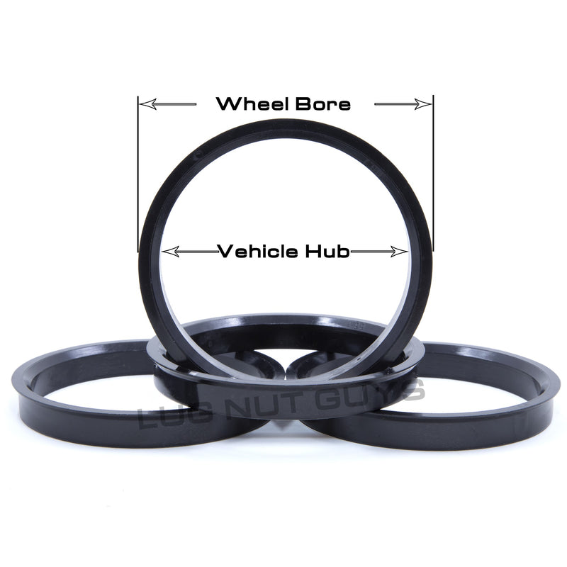 Hub Centric Rings 106.25mm to 87.1mm Set of 4 "USA Made"