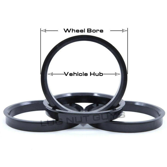 Hub Centric Rings 74mm to 60.1mm Set of 4