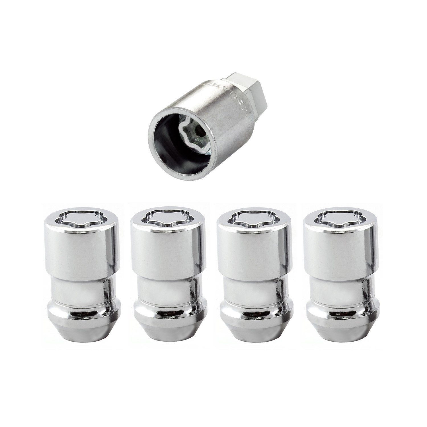 McGard 24137 Locking Lug Nut Set - 12x1.5 Cone Seat - Chrome — Lug