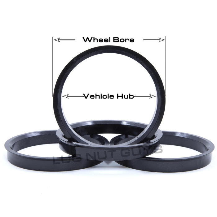 Hub Centric Rings 74mm to 66.9mm Set of 4