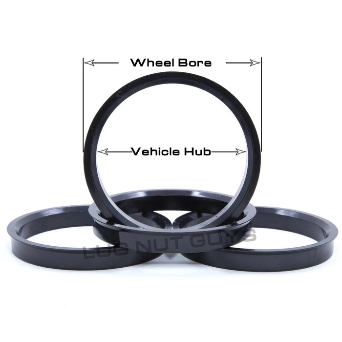 4 Hub Centric Rings 73.1mm to 70.1mm | Hubcentric Ring 73 - 70.1