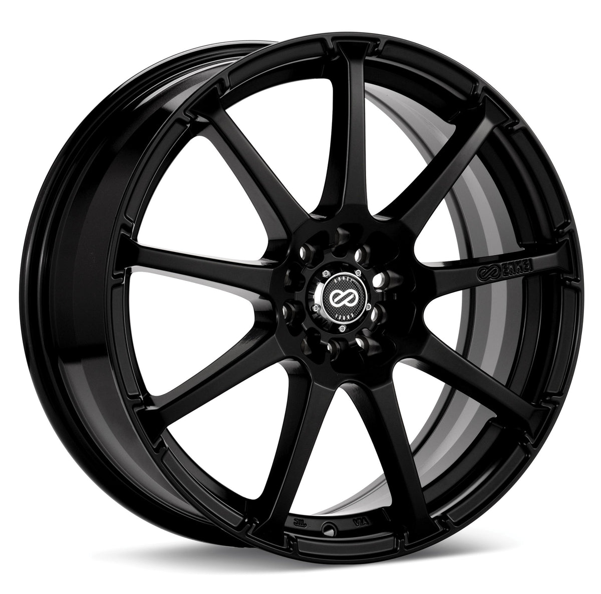 Enkei Wheel EDR9 15x6.5 4x100||4x114.3 38mm Black — Lug Nut Guys