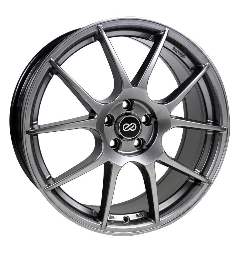 1 Enkei YS5 Wheel Rim 18x8 5x108 45mm Hyper Black