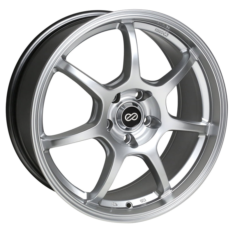 Enkei Wheel GT7 17x7.5 5x114.3  50mm Hyper Silver