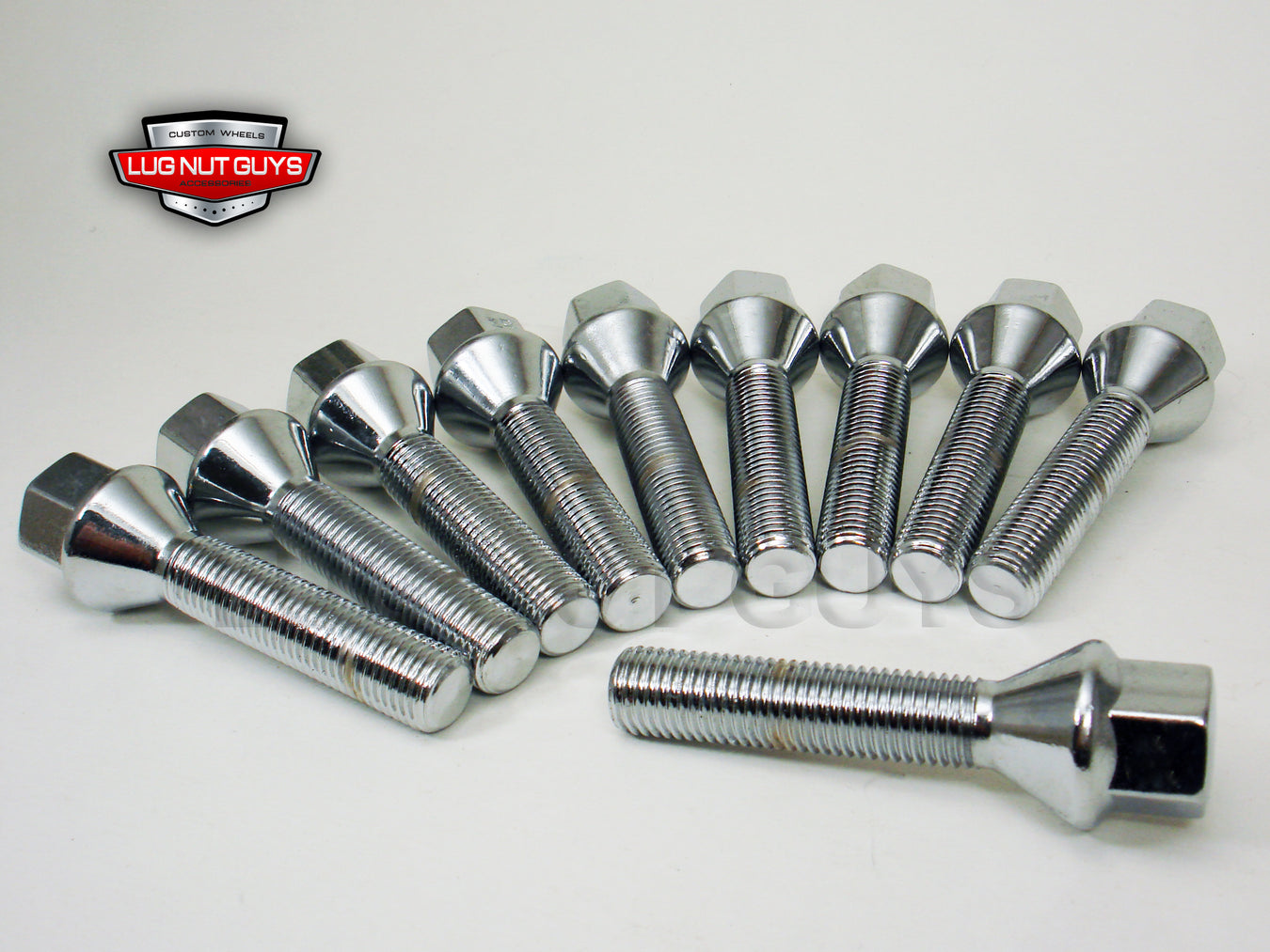 Lug Bolts and Stud Bolts, Conical, Cone, Radius and Ball Seat. Easy online shopping at lugnutguys.com