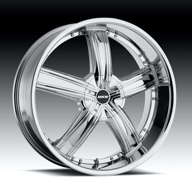4 MKW M103 20x9 6x135 & 6x139 +30mm Chrome Rims Wheels