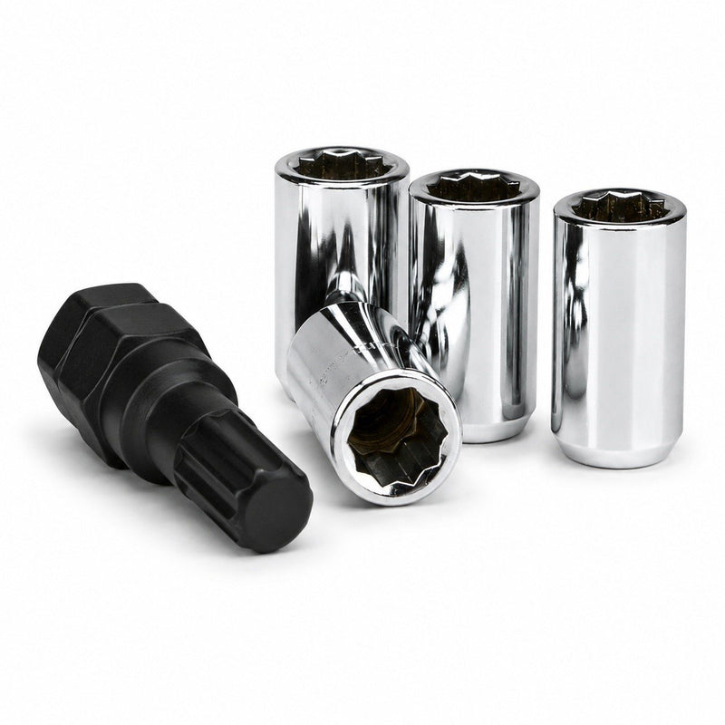 Wheel Locks 12x1.25 Tuner Acorn Socket Style Locking Lug