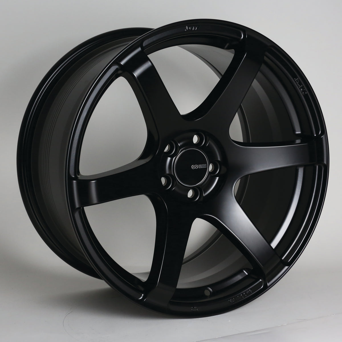 Enkei T6S 17x9 45mm Offset 5x100 Bolt Pattern 72.6 Bore Matte Silver Wheel