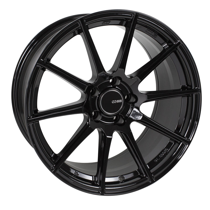 Enkei Wheel TS-10 17x8 4x100  40mm Gloss Black