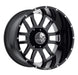 Hostile Wheel H107 Gauntlet 20x12 -44mm 8x170 Asphalt