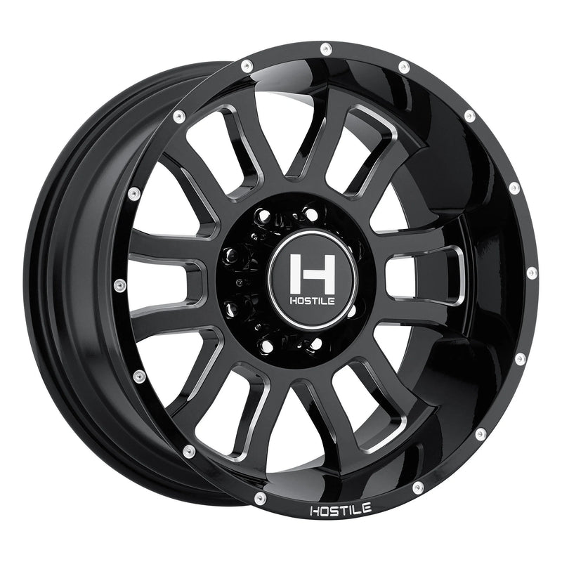 Hostile Wheel H107 Gauntlet 22x14 -76mm 8x180 Blade Cut