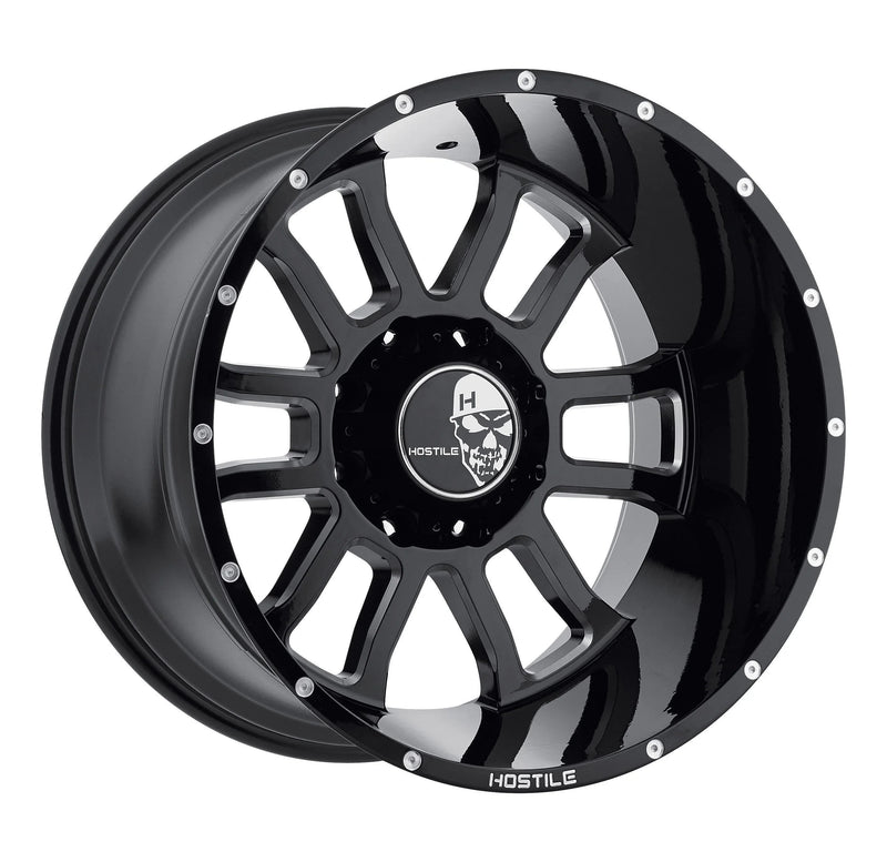 Hostile Wheel H107 Gauntlet 22x14 -76mm 8x180 Asphalt