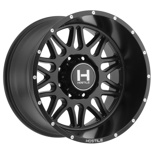 Hostile Wheel H111 Blaze 22x10 -25mm 6x139.7 Asphalt