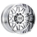 Hostile Wheel H111 Blaze 22x10 -25mm 6x135 Chrome