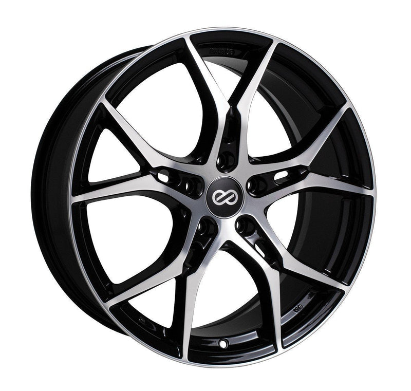 Enkei Wheel Vulcan 19x8 5x114.3  35mm Gloss Black/Machined