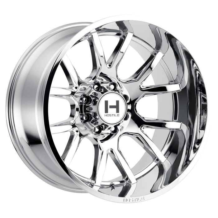 Hostile Wheel H113 Rage 20x10 -19mm 8x165.1 Chrome
