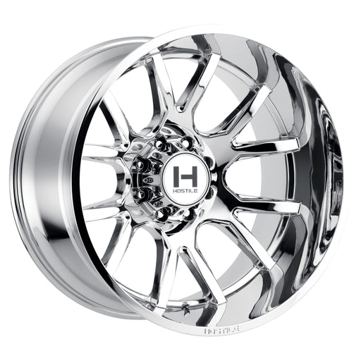 Hostile Wheel H113 Rage 20x10 -19mm 8x170 Chrome