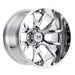 Hostile Wheel H113 Rage 20x9 12mm 6x135 Chrome