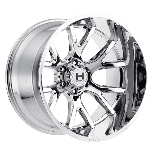 Hostile Wheel H113 Rage 22x10 -25mm 6x135 Chrome
