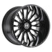 Hostile Wheel H114 Fury 20x10 -19mm 6x135 Blade Cut