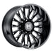 Hostile Wheel H114 Fury 20x10 -19mm 8x165.1 Blade Cut