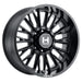 Hostile Wheel H114 Fury 20x10 -19mm 8x170 Asphalt