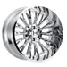 Hostile Wheel H114 Fury 20x12 -44mm 5x150 Chrome