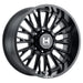 Hostile Wheel H114 Fury 20x12 -44mm 8x180 Asphalt