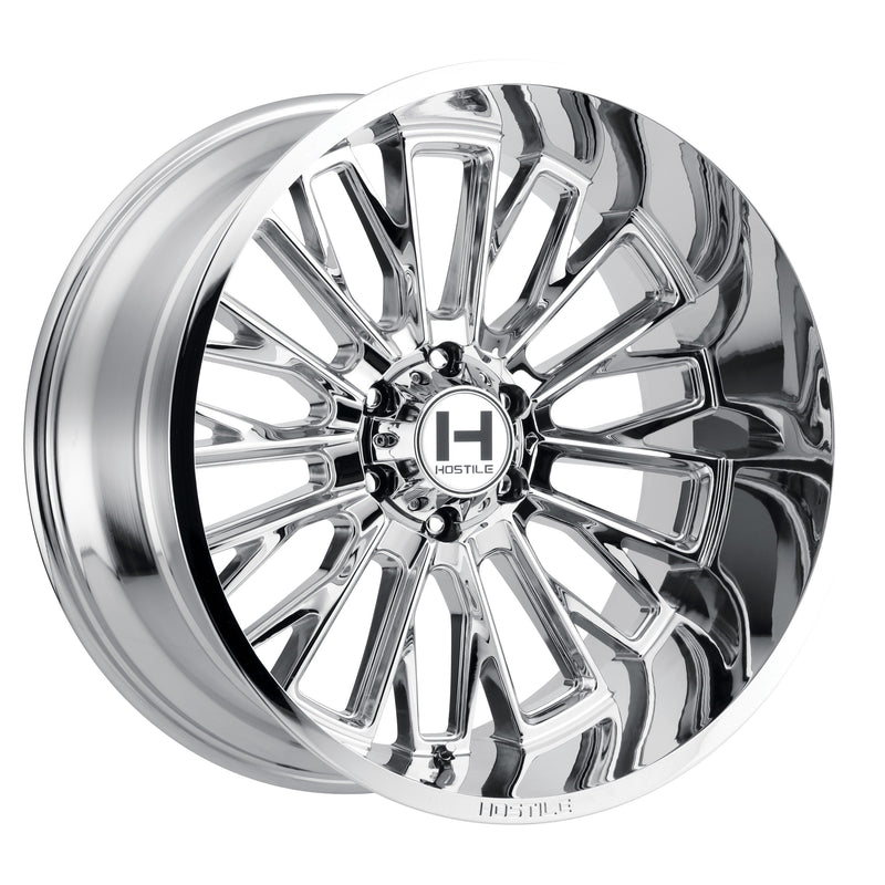 Hostile Wheel H114 Fury 22x10 -25mm 6x139.7 Chrome