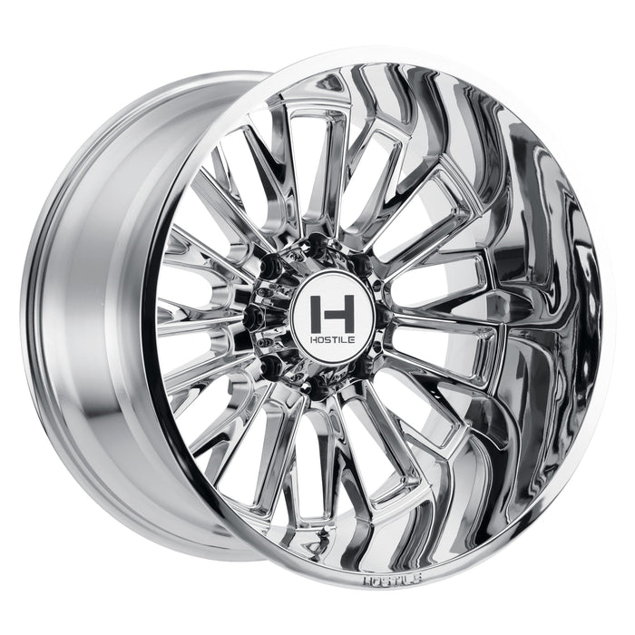 Hostile Wheel H114 Fury 22x12 -44mm 8x165.1 Chrome