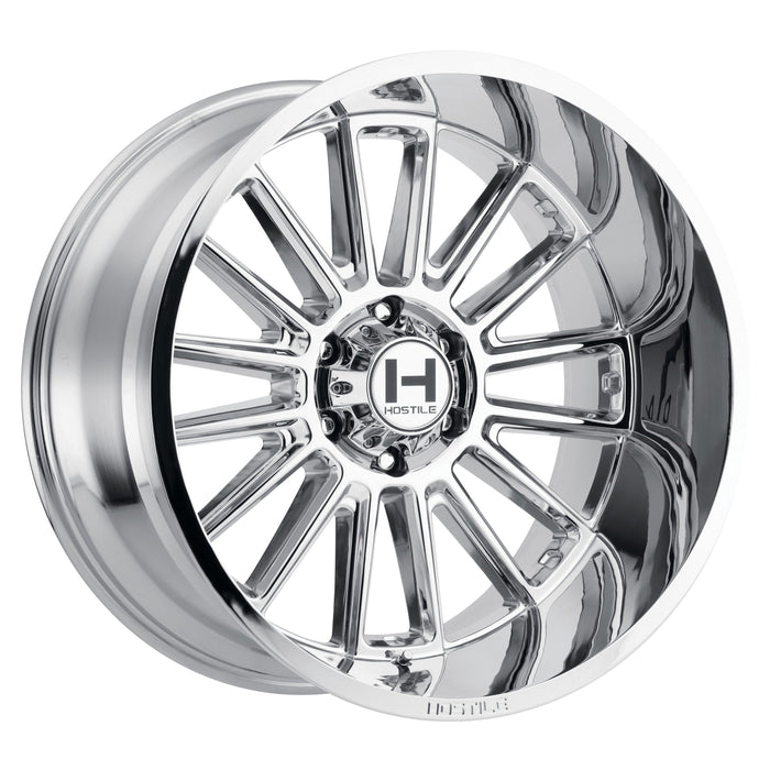 Hostile Wheel H115 Predator 20x10 -19mm 5x139.7 Chrome