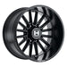 Hostile Wheel H115 Predator 20x10 -19mm 8x165.1 Asphalt