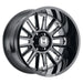 Hostile Wheel H115 Predator 20x12 -44mm 5x139.7 Blade Cut