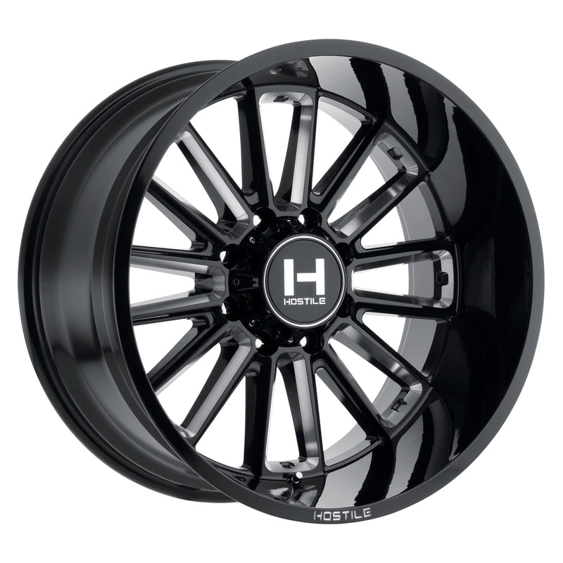 Hostile Wheel H115 Predator 20x12 -44mm 8x180 Blade Cut